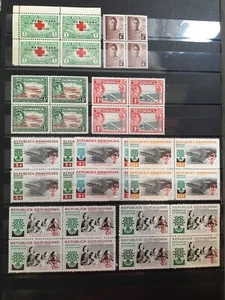 Dominica MNH/MH 4-blocks Refugees America - Picture 1 of 1