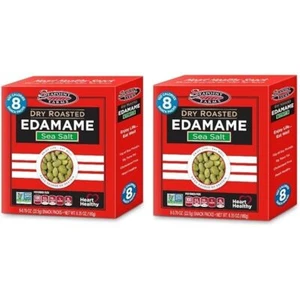 Seapoint Farms trocken geröstet Edamame Herz gesunder Snack 16er Pack 100 Kalorien - Bild 1 von 5