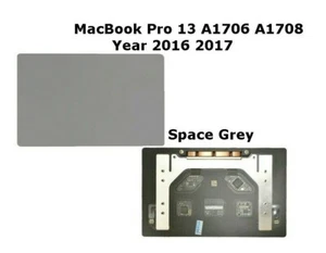 Apple Macbook Pro 13 A1706 A1708 Touch Pad Track Pad 2016 2017 Grigio Siderale - Foto 1 di 3