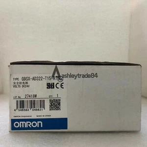 Neu im Karton Omron Sicherheitsrelais G9SX-AD322-T15-RT 24VDC - Bild 1 von 1