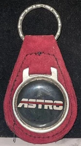 Portachiavi Astro vintage anni 80 in pelle malva - 48 - Foto 1 di 4