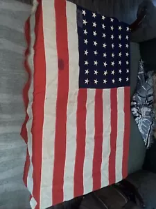 Bandera de Estados Unidos 48 estrellas 48 X 70"" 1918 - Imagen 1 de 24