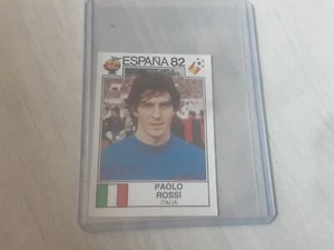 Panini FUSSBALL ORIGINAL STICKERS ESPANA 82 PAOLO ROSSI ITALIA ITALIA N 50 PSA? - Bild 1 von 7