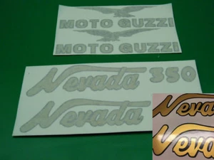 MOTO GUZZI NEVADA 350 1989/90 ADESIVI MOTO ROSSA - Picture 1 of 1