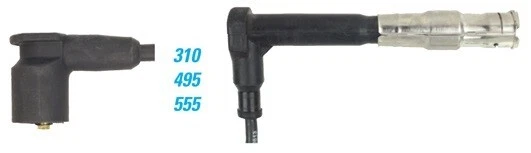 ПРОВОДА ЗАЖИГАНИЯ 7 ММ ДЛЯ MERCEDES BENZ 300E W124 M104.942 2.8 I6 - Изображение 1 из 1