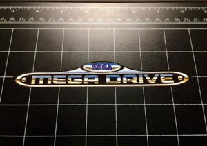 SEGA Mega Drive video game logo decal sticker retro Japan Genesis MD Jpn - Picture 1 of 1