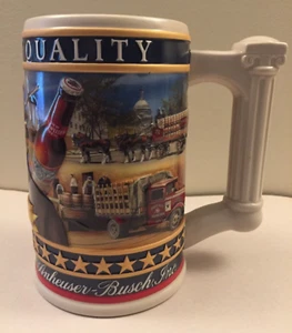 2002 ANHEUSER BUSCH BEER STEIN 2nd of 6 in series A Legacy of Quality - Picture 1 of 6