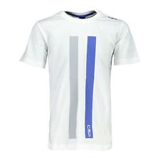 CMP Maglietta Ragazzo T-Shirt Bianco Tinta Unita Jersey