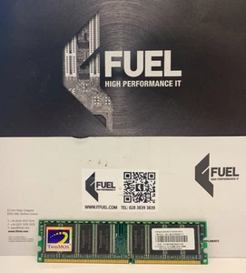 TwinMos  256MB  DDR ram memory module  PC-3200 -  M2G9108A-TT - Picture 1 of 3