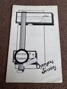 Post Office Telegraphs Leaflet 1930 - Overseas Services - Telegrams - GPO - Picture 1 of 5