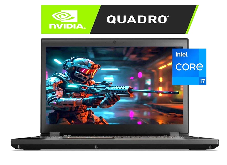 PC portátil Lenovo ThinkPad de 15,6": ¡Intel i5 cuatro núcleos! 16GB RAM! SSD NVME 1TB! Foto 1 de 4