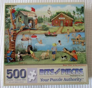 Rompecabezas Bits and Pieces Boys Fun 500 piezas en muy buen estado - Imagen 1 de 4