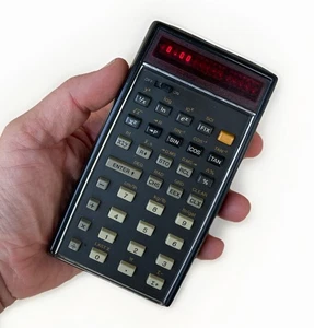 Calcolatrice Hp 45 Hewlett Packard HP 45 ottime condizioni toto - Foto 1 di 11