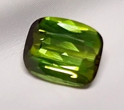 IF 1.45Ct Natural Tourmaline gemstone, 7,2x5,9x4,2mm, Radiant cut, Afghanistan - Image 1 of 4