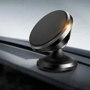 Universal Magnetic in Car Mobile Phone Holder Stand Dashboard 360 Rotation Mount - Picture 1 of 9