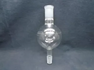 Kimble KONTES Glass 250mL Rotary Evaporator Top Vapor Tube Trap 24/40 19/22 - Picture 1 of 8