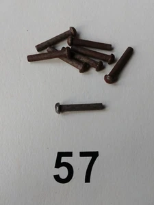 25 Round Head MS Rivets SMALL HEAD SIZE 1/8"X 3/4" PACK SIZE 25 rivets. - Picture 1 of 3