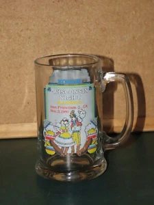 1986 KOHLER WISCONSIN NIGHT BEER MUG PLUMBING HEATING COOLING CONTRACTORS - Picture 1 of 4