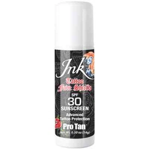 Protector de decoloración para tatuajes de tinta bronceada profesional para tumbona o bronceado al aire libre SPF30 UVA-UVB - Imagen 1 de 1
