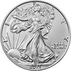 2021 1 oz American Silver Eagle Coin (Bu, Type 2)