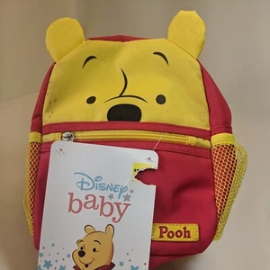 DISNEY Baby Winnie The Pooh Harness Backpack with Adjustable Straps, New w/Tags  - Picture 1 of 12