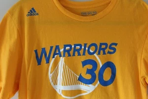 The Go-To Tee Large Adidas Golden State Warriors T-Shirt Stephen Curry #30 - Foto 1 di 8