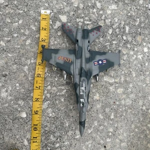 Ertl Plane Fighter USAF Jet Model Metal Cast Rare ERTL Vintage Gray 100 - Picture 1 of 6