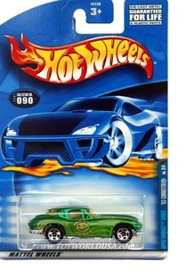 2001 Hot Wheels #090 Hippie Mobiles '63 Chevy Corvette - Picture 1 of 1