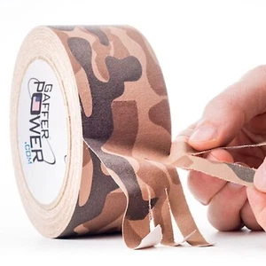 Gaffer Power Camouflage Tape, Premium Grade Gaffer Tape Desert Tan Camo Tape ... - Picture 1 of 8