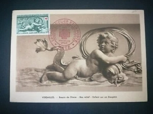 France Premier Day FDC Yvert 937 Cross Red Versailles 12F +3F Metz - Picture 1 of 1