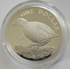 Neuseeland 1 Dollar 1982 Tiere Takahe Silber PP