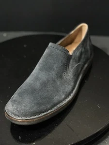 NEW MARCO VICCI PREMIUM MENS NAVY SLIP ON LEATHER LOAFERS SIZE EUR 40 ? - Picture 1 of 8