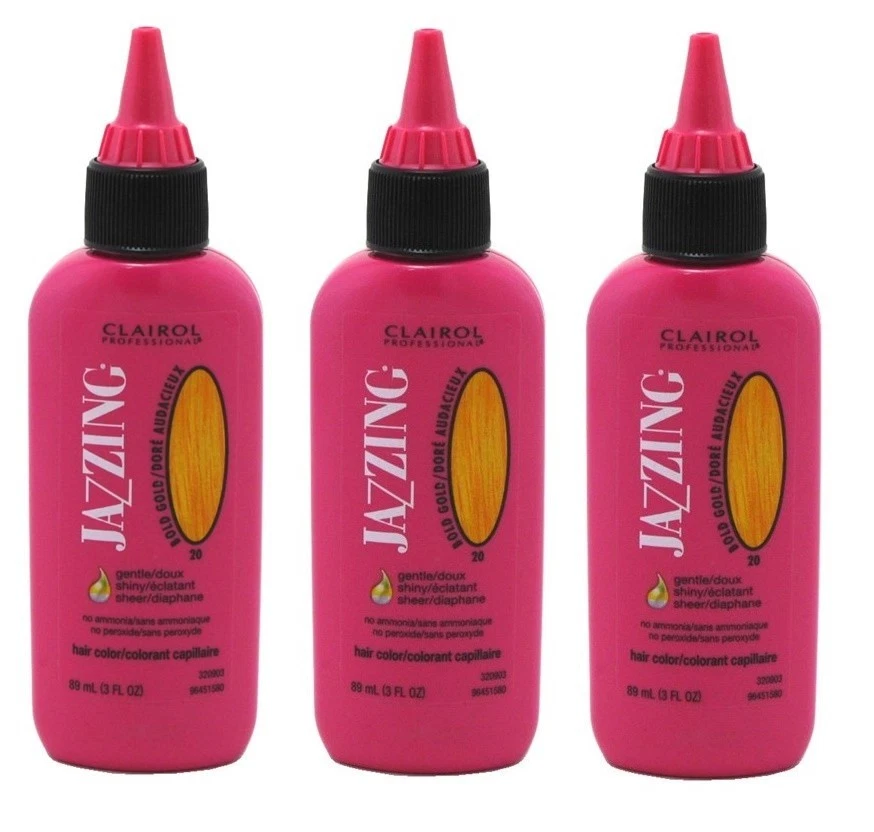 BL Clairol Jazzing #20 oro audaz paquetes de 3 oz X 3 Foto 1 de 1
