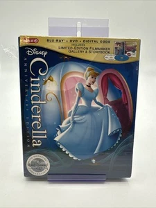 Cinderella (Blu-ray/DVD/Digital) TARGET STORYBOOK EXCLUSIVE! BRAND NEW & SEALED! - Picture 1 of 2