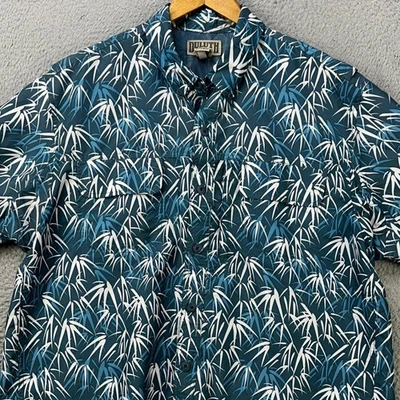 Duluth Trading Co. Camisa con botones para hombre XL azul bambú ventilado bolsillo pesca Foto 1 de 4