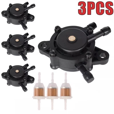 Bomba de combustible de vacío de gas 3 piezas para cortacésped Kohler 17-25 HP motor pequeño Briggs Foto 1 de 4