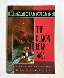 NEW MUTANTS DEMON BEAR SAGA Marvel by Claremont Trade Paperback 1990 - Picture 1 of 19