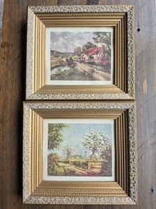 2 #651 A Lambert Product Size 5" × 6" Donald Art Co No 1948 Framed Prints - Picture 1 of 9