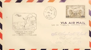 CANADA First Flight: Lac La Ronge to Montreal Lake 1932 - Picture 1 of 1