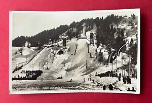 Foto AK GARMISCH PARTENKIRCHEN 1936 Olympiaschanze    ( 136370