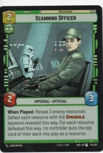 Star Wars Unlimited TCG - SOTG - Scanning Officer #114 Uncommon Foil - Picture 1 of 1