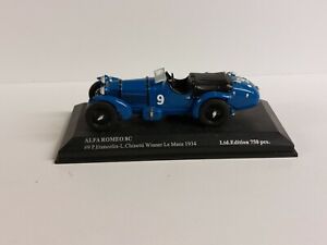 Alfa Romeo 8C  - Le Mans 1934 - 1/43 édition limitée 750 pcs