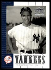 2000 Upper Deck Yankees Legends #11 Phil Rizzuto HOF New York Yankees