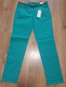 Chino S Oliver Damen Hose mit Gürtel Gr 34 / 32 - Bild 1 von 4