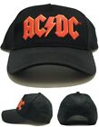 Casquette chapeau AC/DC H3 neuve bande rock and roll années 80 noir rouge classique époque