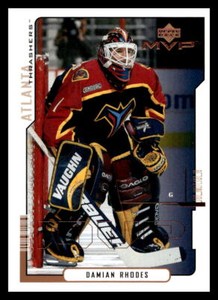 2000 Upper Deck MVP #9 Damian Rhodes   Atlanta Thrashers