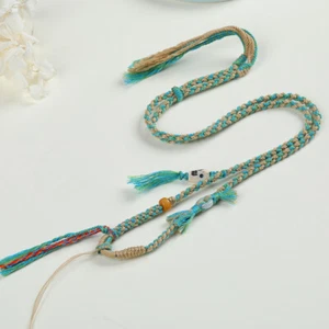 High grade Tibetan handmade pure cotton Thangka honey wax sling - Picture 1 of 6