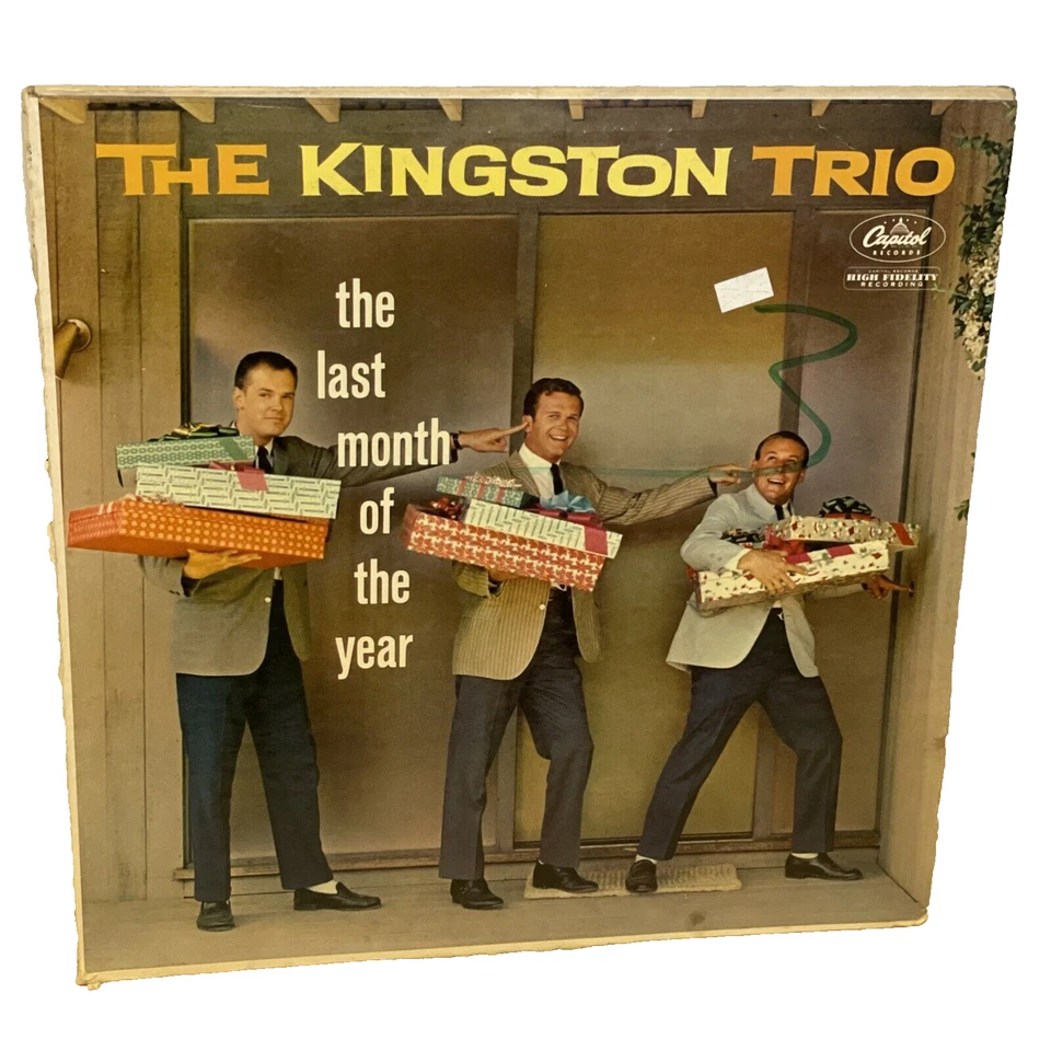 The Kingston Trio The Last Month Of The Year (Vinyl, 1960) Capitol T 1446 Good - Image 1 of 4