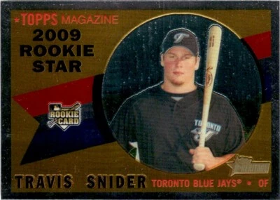 2009 Topps Heritage Chrome Travis Snider /1960 Blue Jays #C82 - Image 1 of 2