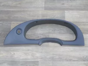 99-04 MUSTANG GT MIDNIGHT BLACK GAUGE CLUSTER COVER OEM 02B - Picture 1 of 22
